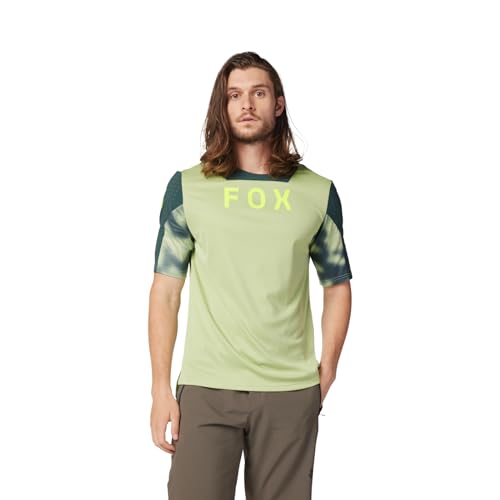 CYCLING JERSEY FOX DEFEND TAUNT PALE GREEN M