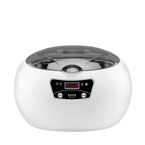 Nettoyeur à ultrasons 50W 600ml pour bijoux et lunettes