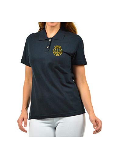 Camisa Polo Feminina Simbolo Curso Direito Bordado