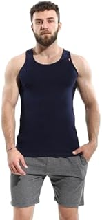 قطونيل - تي شيرت داخلي قطن ناعم بدون اكمام قابل للتمدد