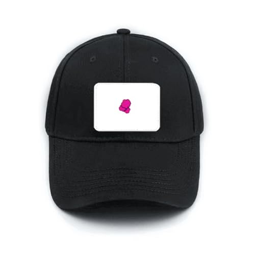 Casquette de baseball réglable noire Britain Rose parfaite pour vos sorties en ville et loisirs