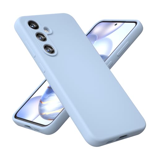 Coque antichoc Galaxy S24 FE bleu clair pour une protection active