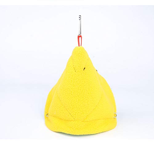 KUSO Winter Warm Vogelnest Huis Papegaai Baars Bed Huisdier Opknoping Tent Speelgoed voor Parkiet Kleine Medium Vogels… - Afbeelding 4