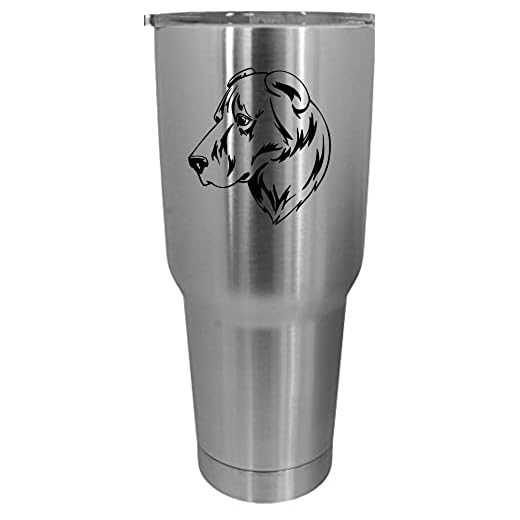 Armenian Gampr Dog Themed Etched 30oz Stainless Steel Tumbler