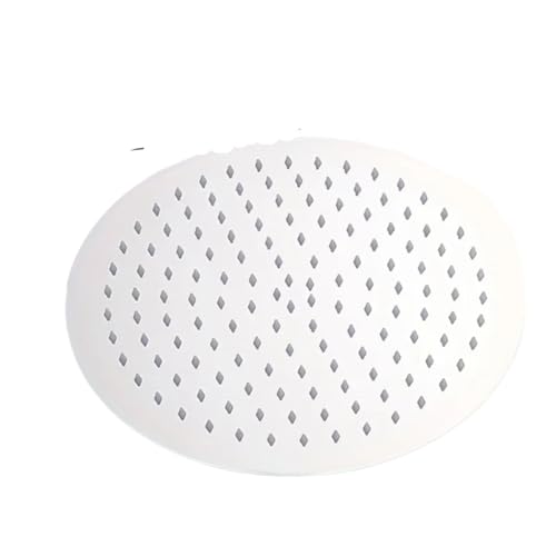 Pomme de douche à effet pluie en acier inoxydable de 10,2 cm - Haute pression - Accessoires de salle de bain pour une expérience spa luxueuse, installation facile et design élégant