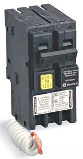 Plug In Circuit Breaker 2P 30 Amp 120/240Vac/48Vdc - Square D HOM230GFI