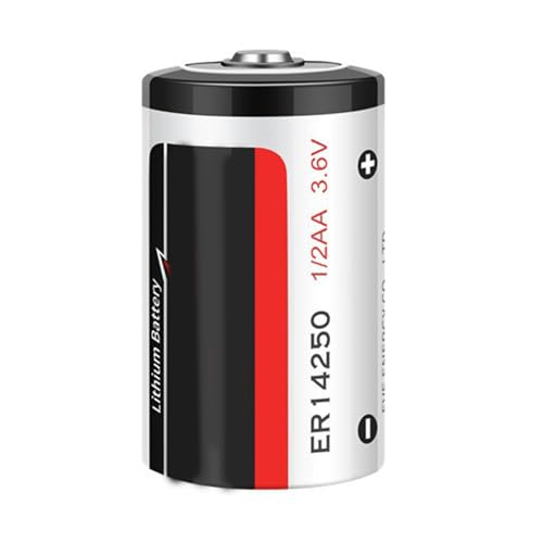 Pila de litio ER14250 3.6V alta capacidad para temperaturas extremas