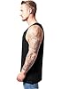 Urban Classics Men's Jersey Tank Top Black Size:XXL #3