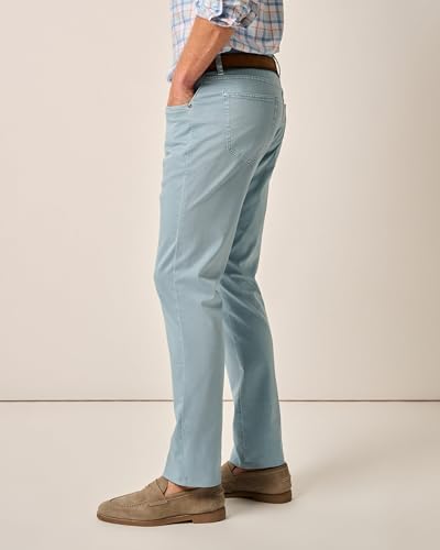 johnnie-O Carmel Sateen 5-Pocket Pants Windward Blue / 35/344