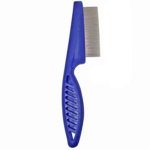 Sunrise technologies Pet Flea Removal Comb for Dogs and Cats - Blue