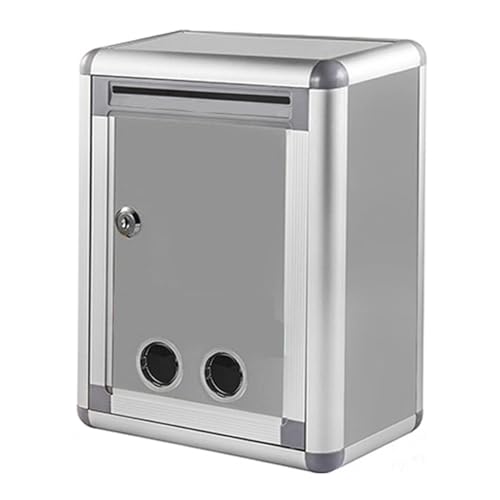 Boîte aux lettres verrouillable en métal pour sécuriser courrier et clés - 8