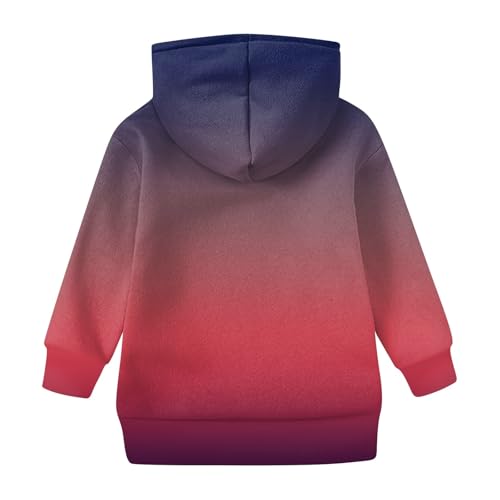 Hoodies For Teen Girls Cute Long Sleeve Sweatshirt Y2K Tie Dye Oversized Hoodies Bioys Fall Clothe 2-14 Years3