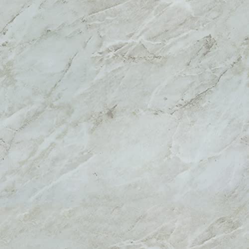 VEELIKE 12''x12'' Peel and Stick Marble Vinyl Floor Tiles - 24 Pack Waterproof Self Adhesive Removable Grey Granite Vinyl Floor Stickers for Bathroom, Bedroom, Kitchen