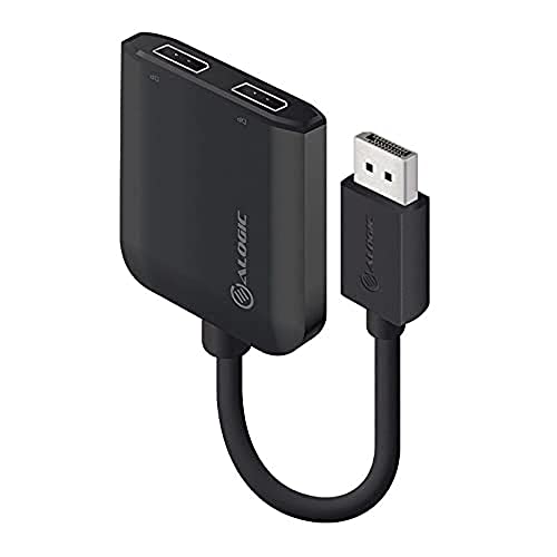Adaptador DisplayPort a Dual DisplayPort para trabajar en casa con dos monitores 4K