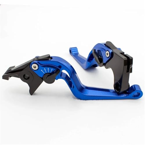 Levier frein embrayage Triumph Rocket III Roadster Classic bleu CNC 3D réglable