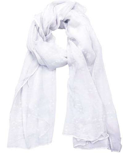 Image of Woogwin Women's Cotton Scarves Lady Light Soft Fashion Solid Scarf Wrap Shawl