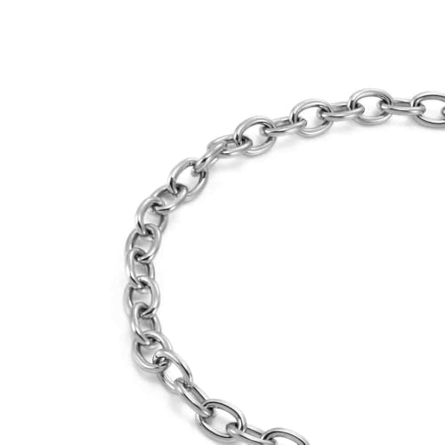Diesel Herren-Armband aus Edelstahl mit Knebelverschluss, Sonic Silber – Ansicht 4
