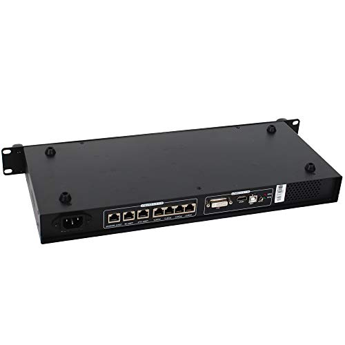 Linsn TS952 Caja de envío Led Display Synchronous Control Card con cuatro puertos de salida de red Capacidad máxima Soporta 2560x1024 píxeles