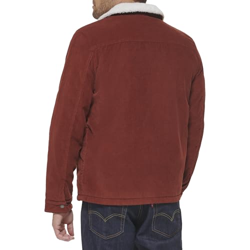 Image of Levi's Men's Corduroy Sherpa Lined Trucker Jacket (Regular & Big & Tall Sizes)