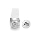 ImpressArt- Waving US Flag Metal Stamp, 6mm