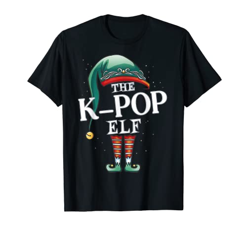 K-Pop Elf Gnomos Elfos Navidad Camiseta