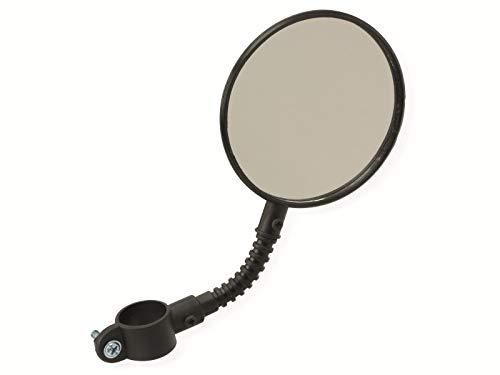 Preisvergleich Produktbild DUNLOP Fahrrad mit Reflektorspiegel 80 mm schwarz