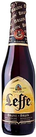Leffe Brune 24 Botellas Cerveza Tostada