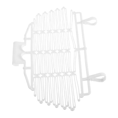 EXQUIMEUBLE 自転車バスケットカバー 防水プラスチック製 脱着可能 前かごカバー 山地車 電動自転車対応 落下防止