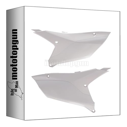 Side panels blanc Acerbis 0025474.030 haute résistance pour Yamaha YZ450F
