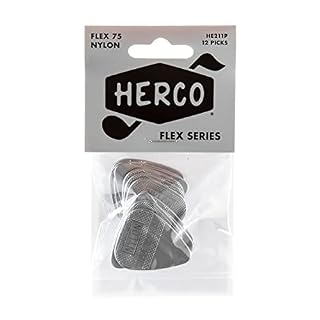 Jim Dunlop Herco Flex Lot de 12 médiators en nylon Taille M 75 Heavy Silver - Les Beatles, Paul McCartney, John Lennon, RIngo Starr, George Harrison Jim Dunlop Herco Flex Lot de 12 médiators en nylon Taille M 75 Heavy Silver – Image 4
