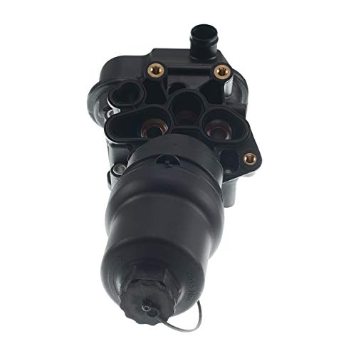 A-Premium Oil Filter Housing Compatible With Volkswagen Jetta 2007-2008 Passat Gti 2006-2008 Golf 2012-2013 Eos Audi A3 A4 A4 Quattro Tt Tt Quattro 2.0L #TOP4