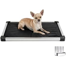 K9 Ballistics Chew Proof Armored Crate Bed 29 x 18 for Small Dogs - Virtually Indestructible Pad, Preassembled, Withstands Aggressive Chewers - Fits 30 Wire Crates, Obsidian Black