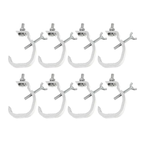 Pinces de renfort pour tubes diamètre 30-52 mm et fixations de jeux de lumière et lyres