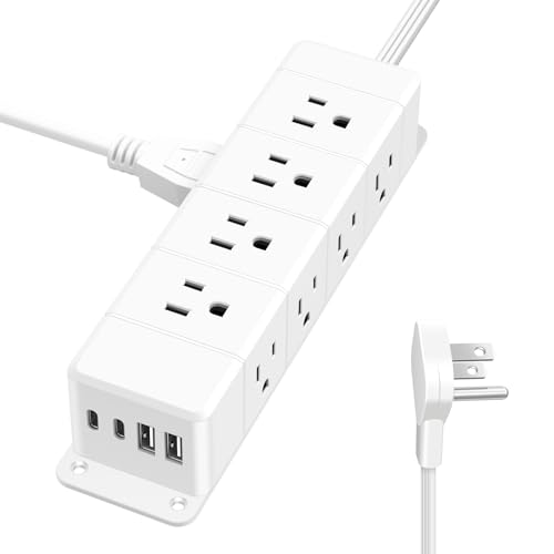 Multiprise 12 prises protection 1200J ANNQUAN bloc d'alimentation charge rapide USB