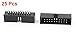 uxcell a14112600ux0302 2 2.54mm 210 20Pin Box Header IDC Socket Straight Male Connector (Pack of 25)