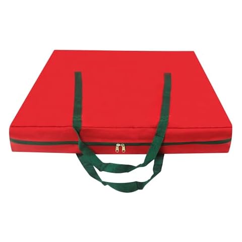 Christmas Tree Storage Bag Large Tree Storage Container with Handles and Zippers (6ft Pop Up Tree Bag) Cover