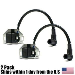 PARTSRUN COIL Ignition Module Replaces 21171-0743, 21171-0711, 21171-0738, 21171-7047, 21171-7042, 21171-7041 Fit Kawasaki FR, FS, FX Series Engines for John Deere UC11197,2 Pack,ZF-IG-A00134V