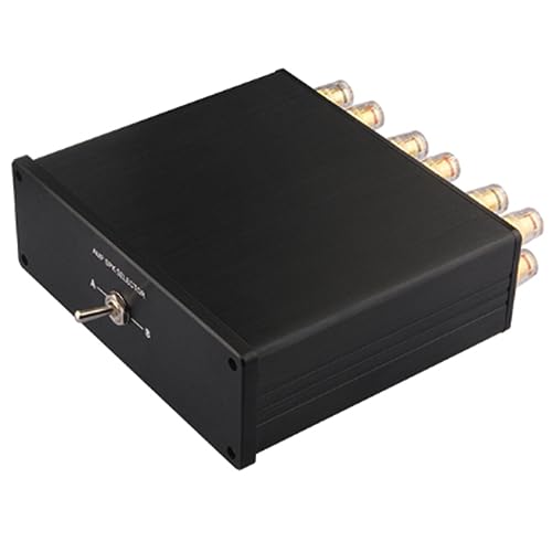 Divisor selector caja de audio HiFi estereo para organizar los cables del salon y cine en casa