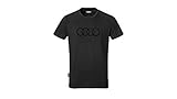 Farbe: Schwarz Audi Herren T-Shirt Ringe schwarz (XXXL)