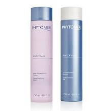 PHYTOMER FACE Cleanser & Toner Bundle ROSEE Visage, Perfect Visage - Luxury Skincare Made with Safe, Natural Ingredients