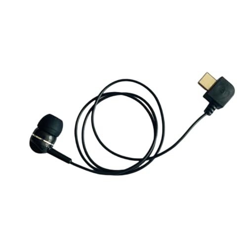 Einseitiger In-Ear-Kopfhörer mit Kabel Typ C mit integrierten Mikrofonen für klare Anrufe und Musikwiedergabe, Mono-Headsets für mobile Geräte