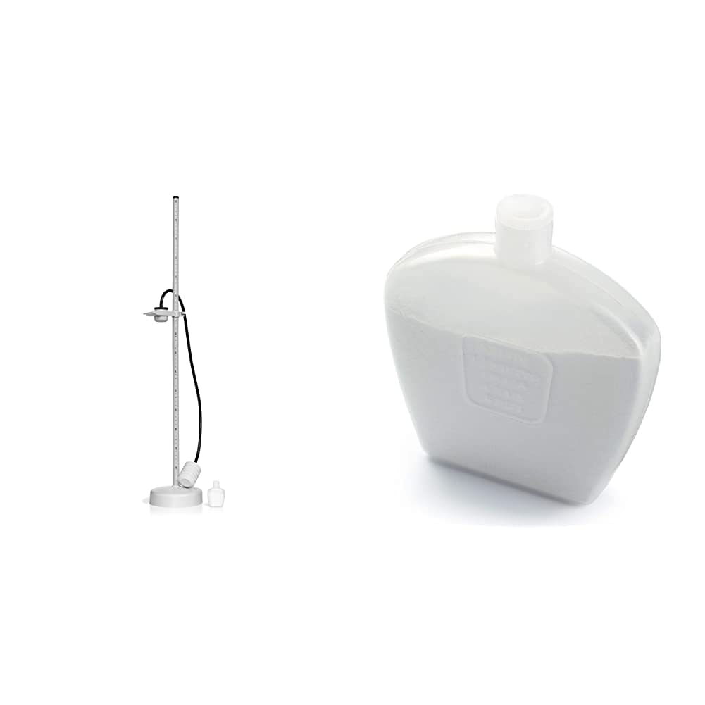 Prym Rockabrunder, Kunststoff, 80 Cm Rockabround, Plastica, Argento/Grigio, Mit Skala, Grau & 611886-1 Gesso In Polvere Per Rockabrunder, 50 G, Bianco, Flasche, Wei&Szlig;