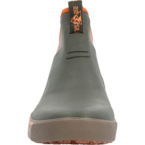 ROCKY Dry-Strike Waterproof Green & Orange Deck Boot3