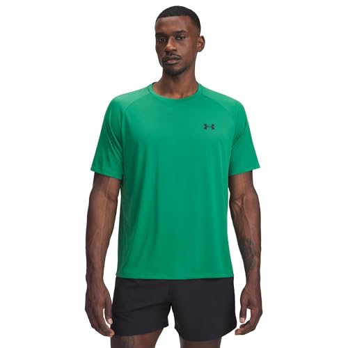 Image of Under Armour Men's Polyester Solid UA Tech 2.0 SS Short Sleeve Tee | 1326413-001