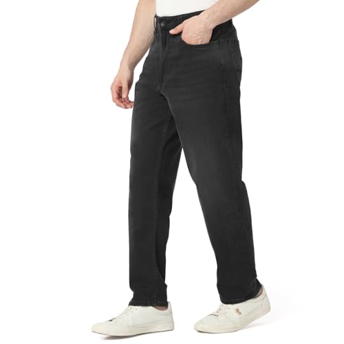 Image of Spykar Men's Renato Loose Fit Mid-Rise Casual Jeans