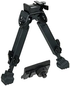 UTG Rubber Armored Full Metal QD Bipod, Height 6.0"- 8.5"