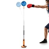 YNPQTDS Saco de boxeo con soporte, saco de boxeo para jóvenes y adultos, para entrenamiento, equipo de boxeo