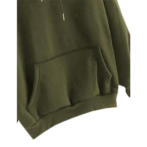 Image of Clotth Theory Women's Cotton Fleece Hooded Neck Sweatshirt | Hoodie Jacket with Kangaroo Pocket