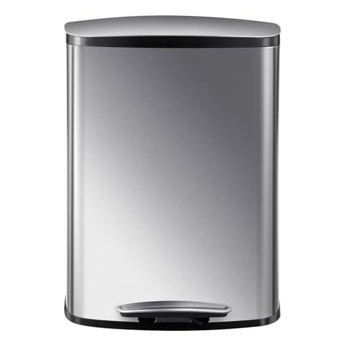 GarveeTech Caneca de Basura de Cocina 50 L con Pedal miniatura 2