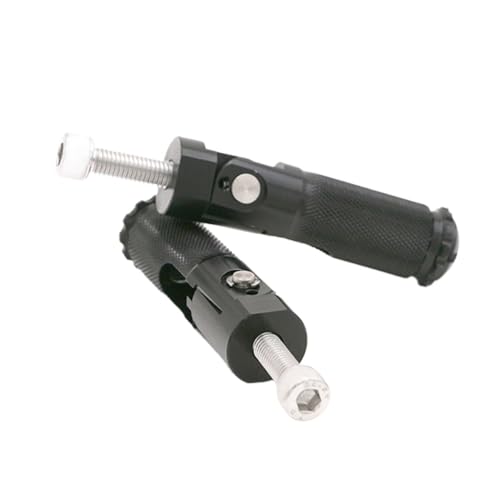 Pédales pliantes de 8mm universelles avec système rétractable pour moto